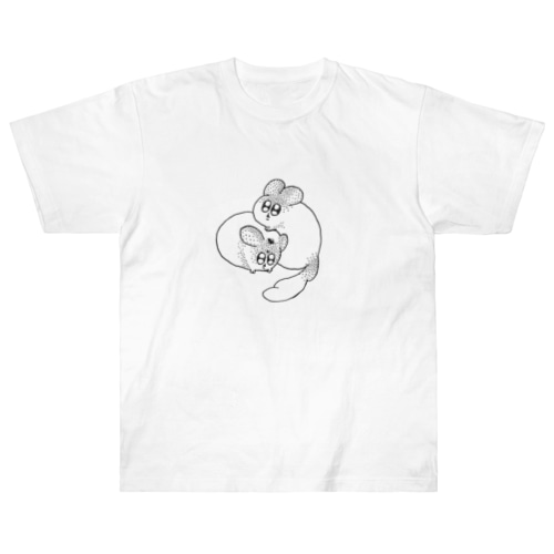 チンチラパイド姉妹 Heavyweight T-Shirt