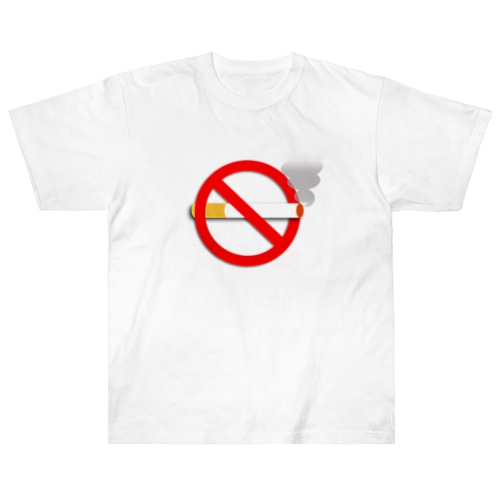 禁煙マーク Heavyweight T-Shirt