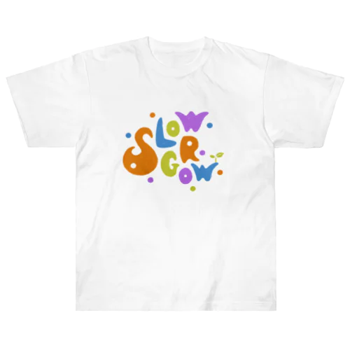 Slow Grow ヘビーウェイトTシャツ