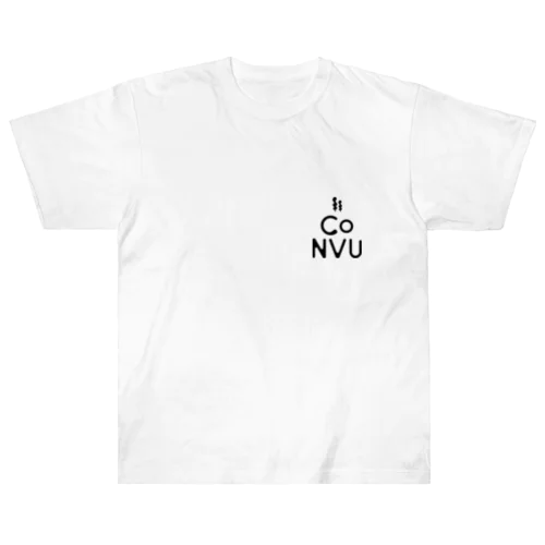 CoNVU（ロゴのみ） オリジナルグッズ ヘビーウェイトTシャツ