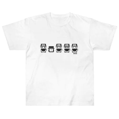 アデリーの指人形 Heavyweight T-Shirt