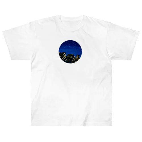 夜景 Heavyweight T-Shirt