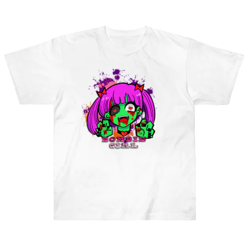 ゾンビガール Heavyweight T-Shirt