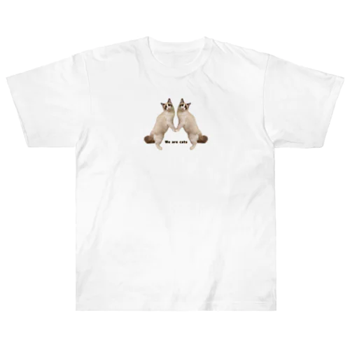 ぼくたち猫だもん Heavyweight T-Shirt