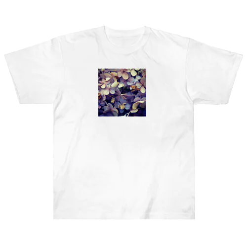 hydrangea ヘビーウェイトTシャツ