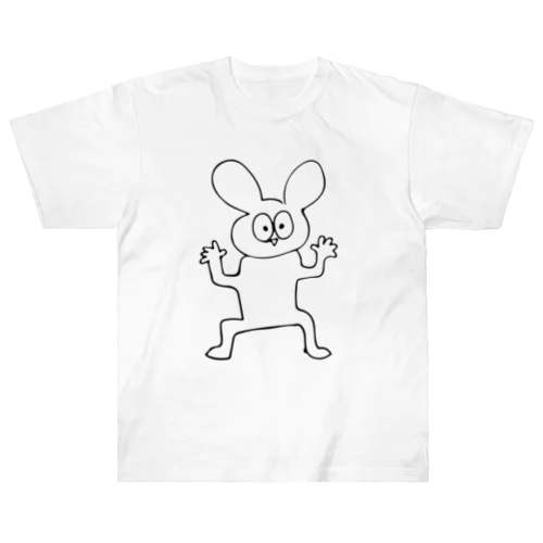 うさぎ ヘビーウェイトTシャツ