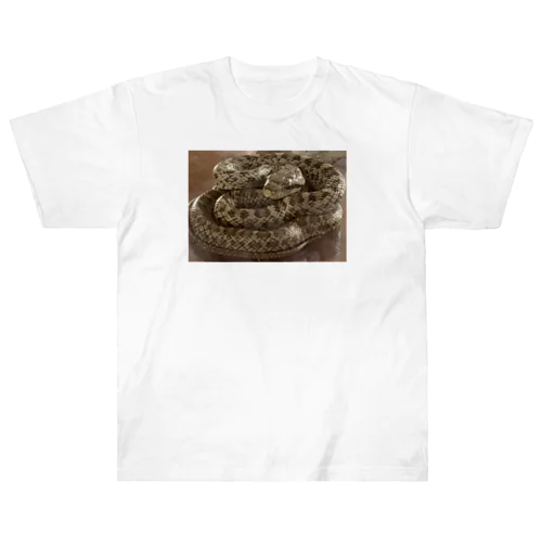 蛇 ヘビーウェイトTシャツ