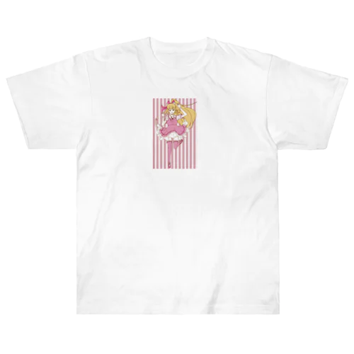 ｶﾞｵｰ!「・ω・)「 Heavyweight T-Shirt