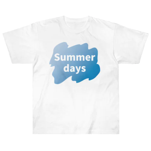 Summer days ヘビーウェイトTシャツ