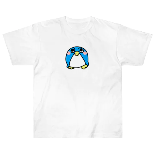凛々しいペンギン ヘビーウェイトTシャツ