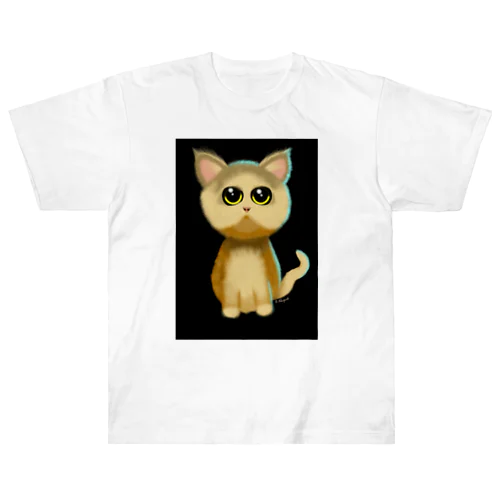 ねこ ヘビーウェイトTシャツ