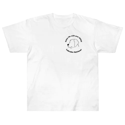 ラブラドールレトリバー Heavyweight T-Shirt