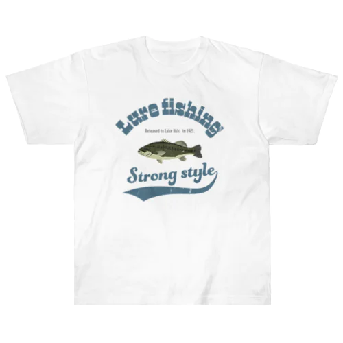 【ブラックバス釣り】ビンテージ風Tシャツとフーディー【ルアー】 Heavyweight T-Shirt