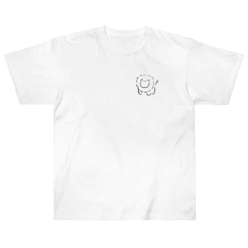 ばくぜんらいおん Heavyweight T-Shirt