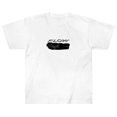 【FLOW】象 Heavyweight T-Shirt