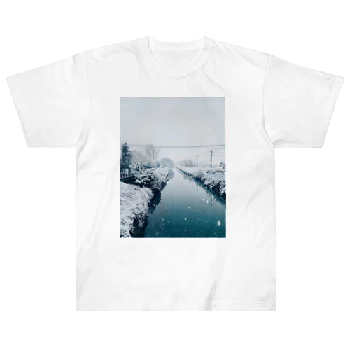 冬の景色1 Heavyweight T-Shirt