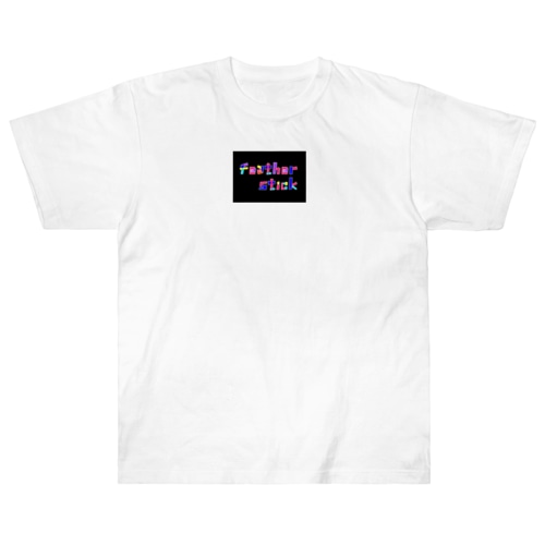 フェザースティック　文字ロゴ2段 Heavyweight T-Shirt