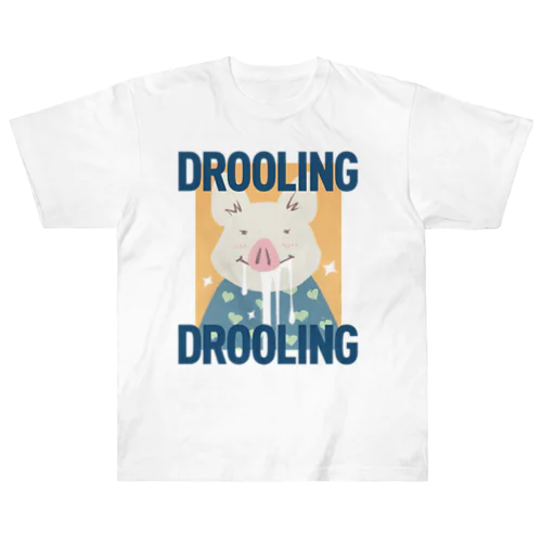 Drooling PIG ヘビーウェイトTシャツ