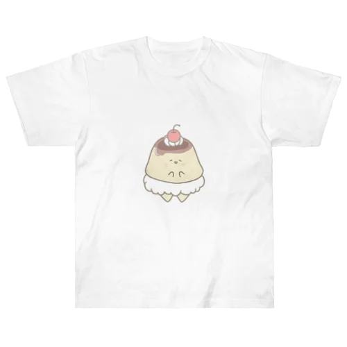 プリンのプリーツちゃん🍮 ヘビーウェイトTシャツ