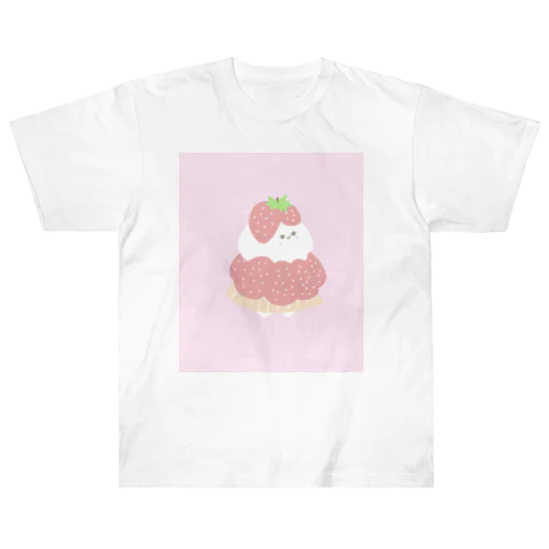 いちごタルトのタルトちゃん🍓 ヘビーウェイトTシャツ