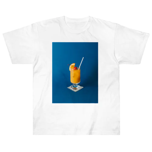 100%オレンジジュース Heavyweight T-Shirt