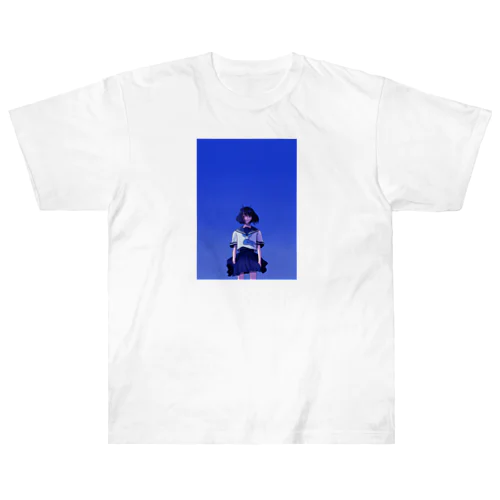 Blue Blue 01 Heavyweight T-Shirt