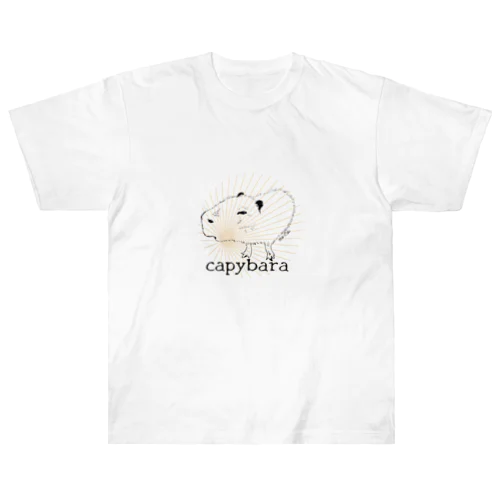 カピバラくん Heavyweight T-Shirt