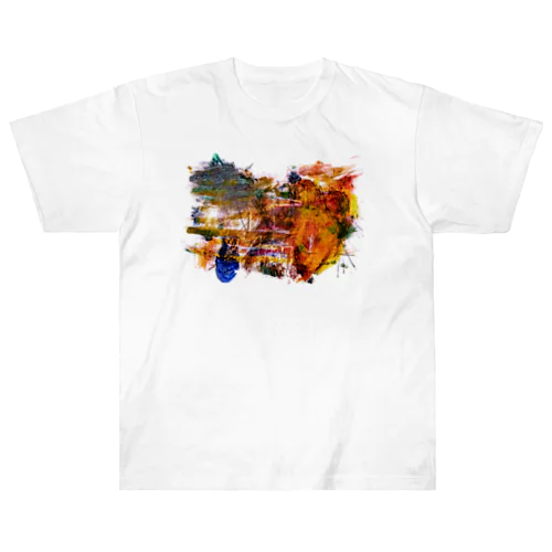 抽象画「Untitled」シリーズ Heavyweight T-Shirt