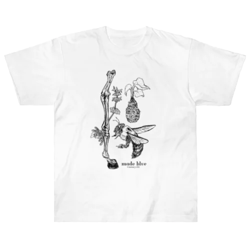 Kumanbachi , Bone of house & Spring plants Heavyweight T-Shirt