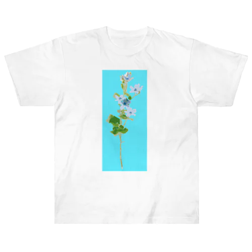 ブルースター(青背景) Heavyweight T-Shirt