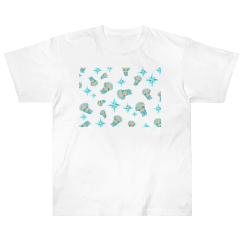 タコクラゲを飼う ヘビーウェイトTシャツ