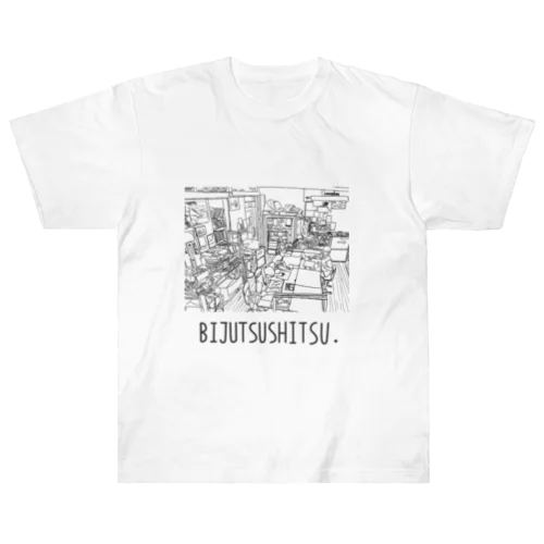 BIJUTSUSHITSU ヘビーウェイトTシャツ