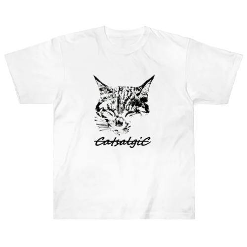 CatsalgiC《オリジナルロゴ》 ヘビーウェイトTシャツ