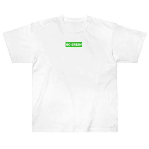 GO GREEN Heavyweight T-Shirt