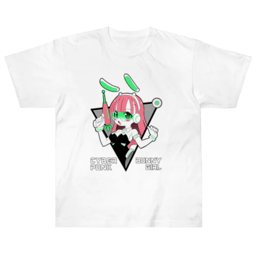 CYBER PUNk BUNNY GIRL ヘビーウェイトTシャツ