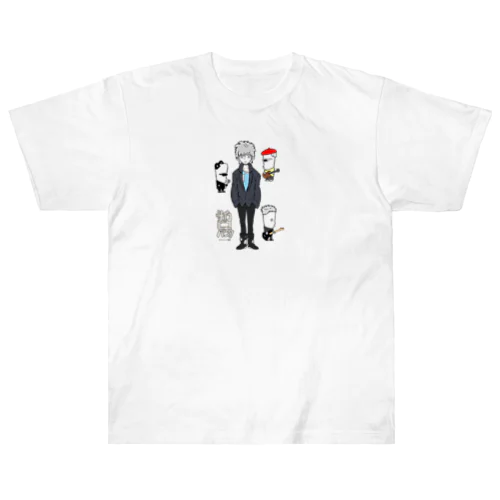 サイコロパンクMEN&パンクロッカー Heavyweight T-Shirt