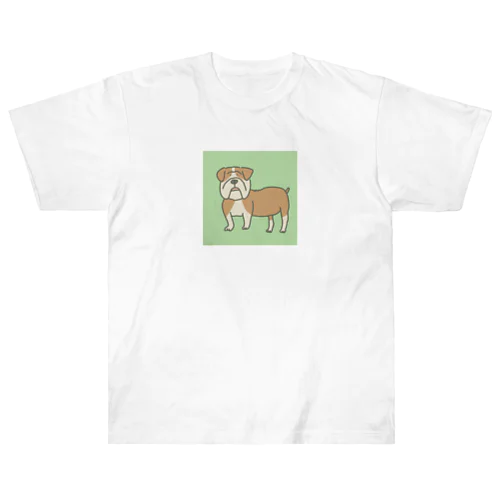 ブルドッグくん Heavyweight T-Shirt