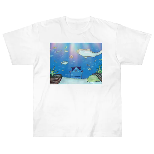 おさかなの世界🐟 Heavyweight T-Shirt