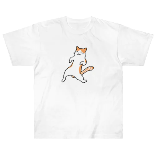 のんびりねこ Heavyweight T-Shirt