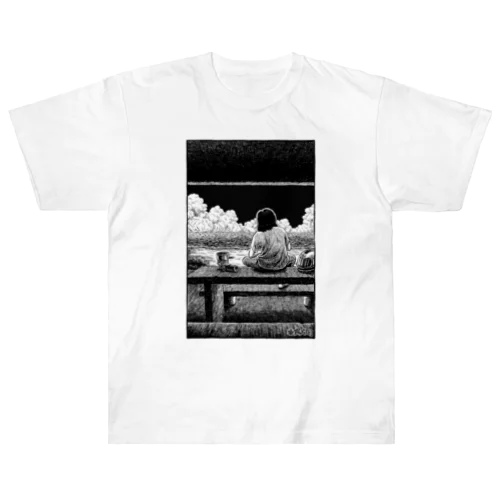 東陽片岡 夏の風景 ヘビーウェイトTシャツ