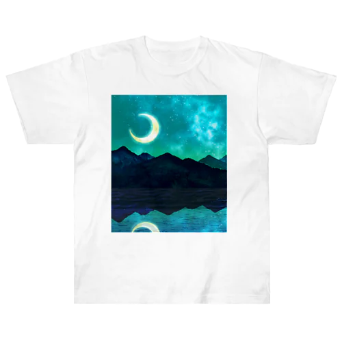 夏の夜空 ヘビーウェイトTシャツ