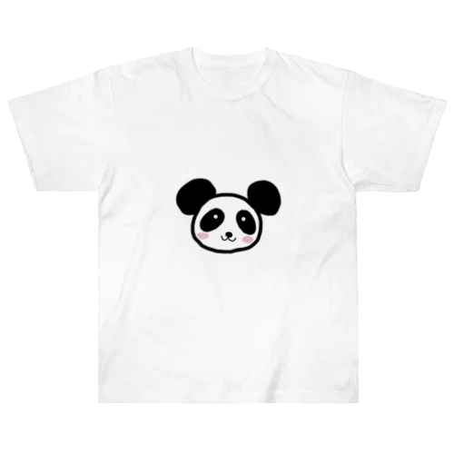 タレ目パンダくん Heavyweight T-Shirt