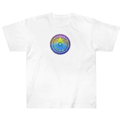 Flower of Life STAR rights ヘビーウェイトTシャツ