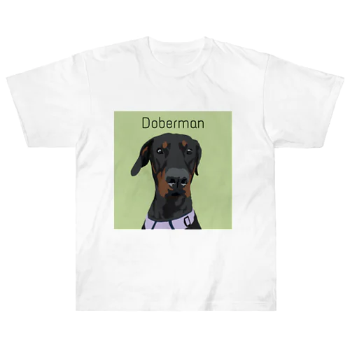 Doberman ヘビーウェイトTシャツ