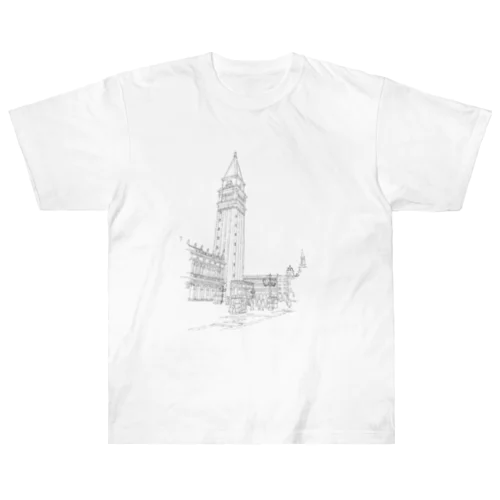 サン・マルコ広場 Heavyweight T-Shirt