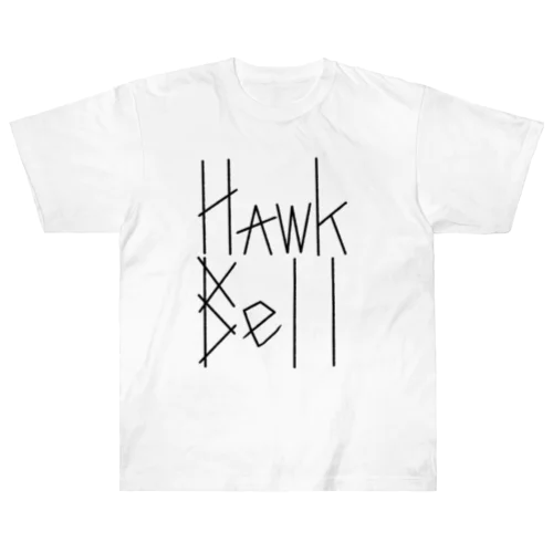 Hawk Bell Logo Black Heavyweight T-Shirt