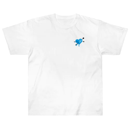 II HEART SST【BLUE】 Heavyweight T-Shirt