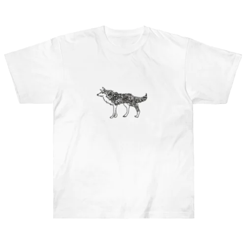 Fascinatingオオカミさん Heavyweight T-Shirt