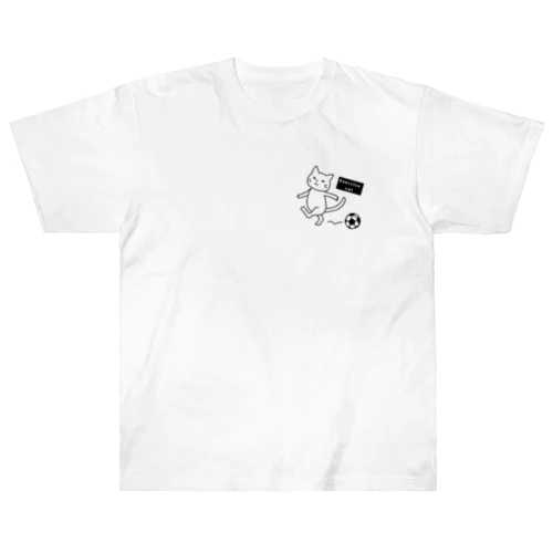 エクササイズ キャット Heavyweight T-Shirt