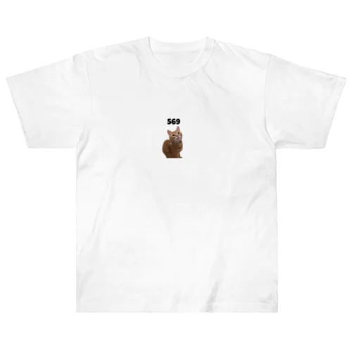 ねこ Heavyweight T-Shirt